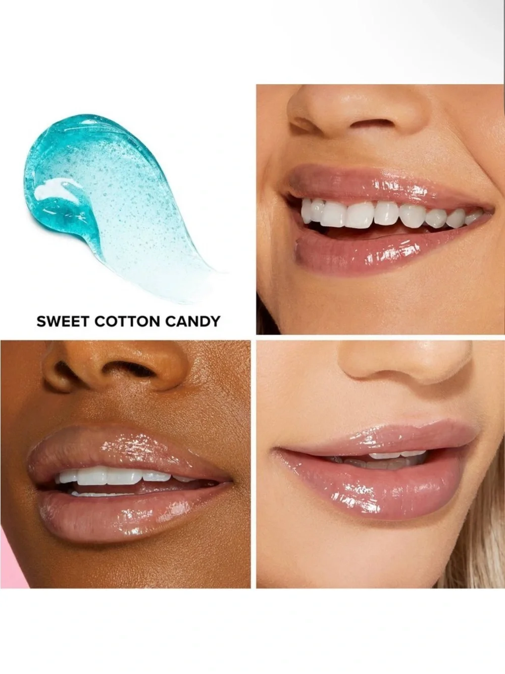 Too Faced Kissing Jelly Gloss — Sweet Cotton Candy